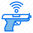 pistol, weapon, internet, of, things, iot, wifi