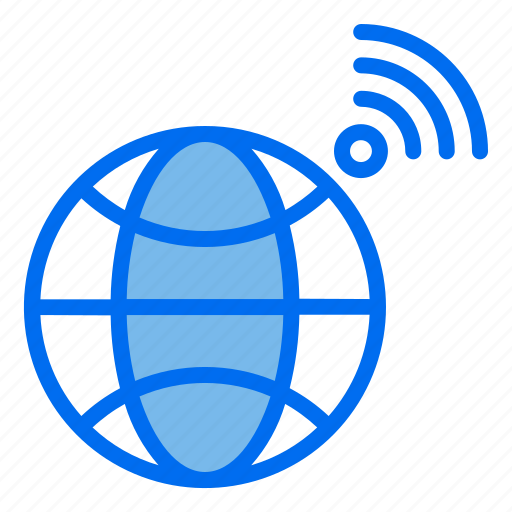 World, earth, internet, of, things, iot, wifi icon - Download on Iconfinder