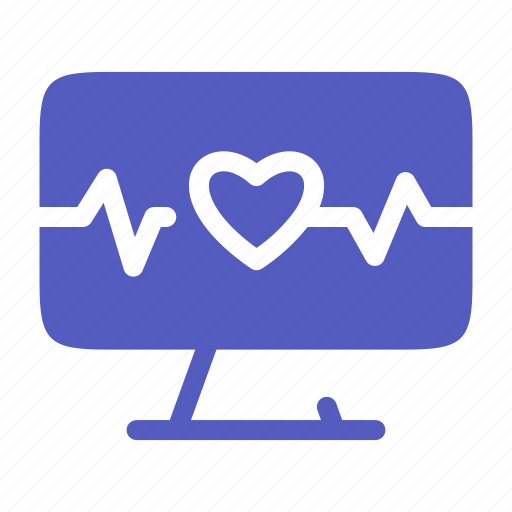 Health, health monitoring, report, healthcare, medical, heart rate monitor, pulse rate icon - Download on Iconfinder