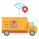 logistics, network, smart, transportation, truck