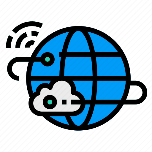 Cloud, electronics, internet, network, networking icon - Download on Iconfinder