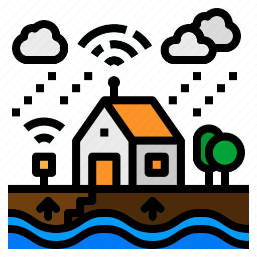 Alert, flood, forecast, rain, rainy icon - Download on Iconfinder