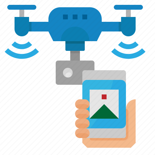 Drone, internet, phone, smart, things icon - Download on Iconfinder
