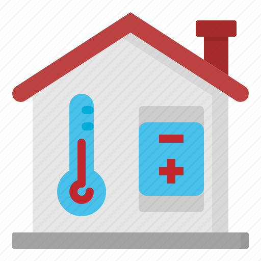 Home, internet, smart, thermometer, things icon - Download on Iconfinder