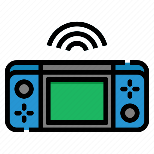 Console, game, gamepad, play, wifi icon - Download on Iconfinder