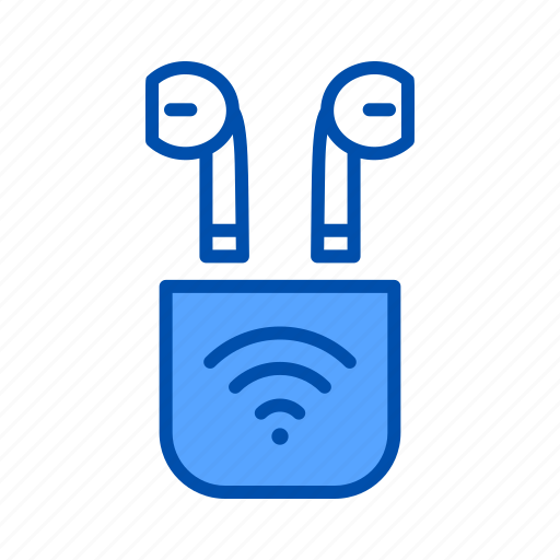 Airpods, earphones, headphones, music, wireless icon - Download on Iconfinder