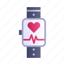 hand watch, health, heart, innovation, smart watch