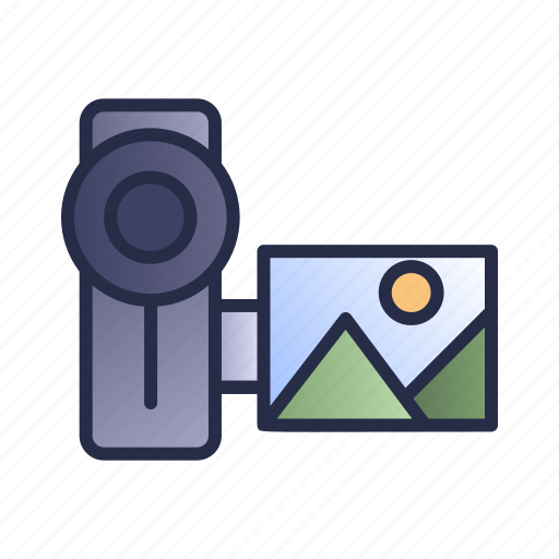 Device, electronic, film, movie, video camera icon - Download on Iconfinder