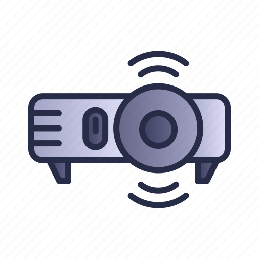 Electronics, lens, presentation, projector icon - Download on Iconfinder