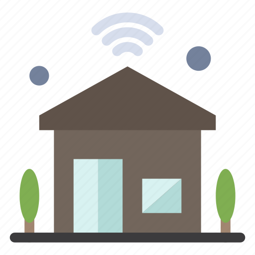 House, internet, iot, of, things, wifi icon - Download on Iconfinder