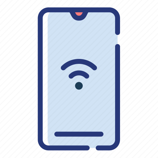 Smartphone, electronic, iot, communication, connection icon - Download on Iconfinder