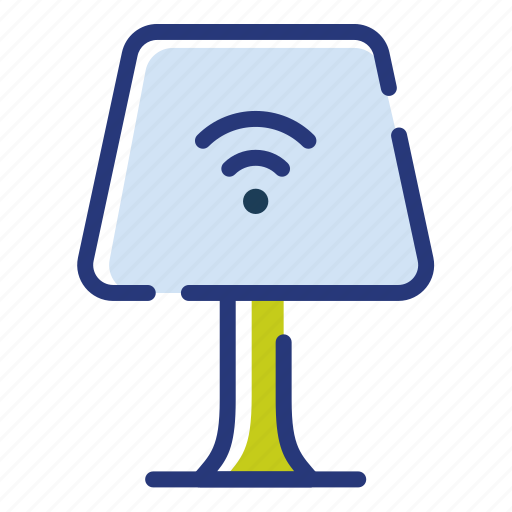 Lamp, smart, iot, furniture, lighting, wireless icon - Download on Iconfinder