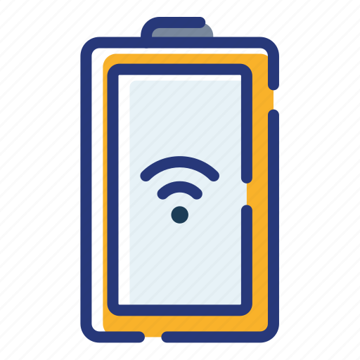 Battery, smart, charging, wireless, device icon - Download on Iconfinder