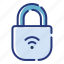 padlock, smart, lock, security, wireless, iot 