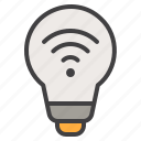 technology, light bulb, internet of things, smart light, electronic, smart bulb, digital