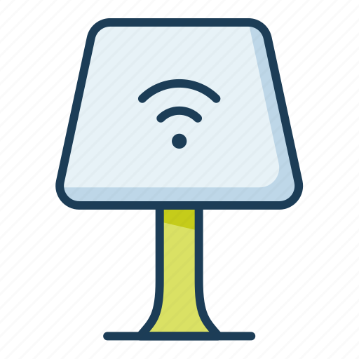 Lamp, smart, iot, furniture, lighting, wireless icon - Download on Iconfinder