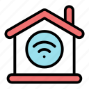 smarthome, signal, connection, network, internet of things