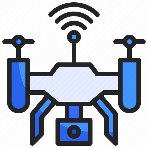 Camera, drone, signal icon - Download on Iconfinder