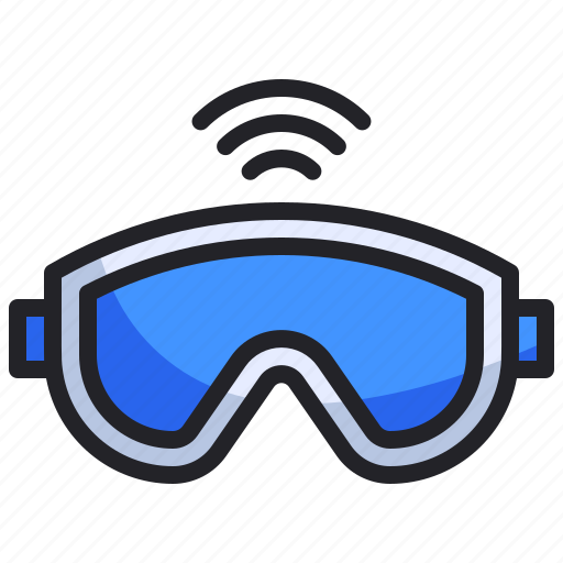Connection, goggles, virtual reality icon - Download on Iconfinder