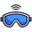 connection, goggles, virtual reality 