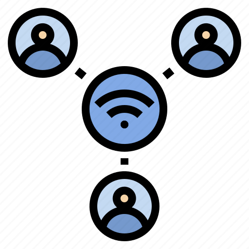Cellular, hotspot, network, share, wifi icon - Download on Iconfinder