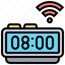 alarm, clock, electronics, signal, wireless