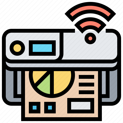 Command, online, printer, signal, wifi icon - Download on Iconfinder