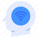 head, internet, wifi