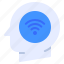 head, internet, wifi 