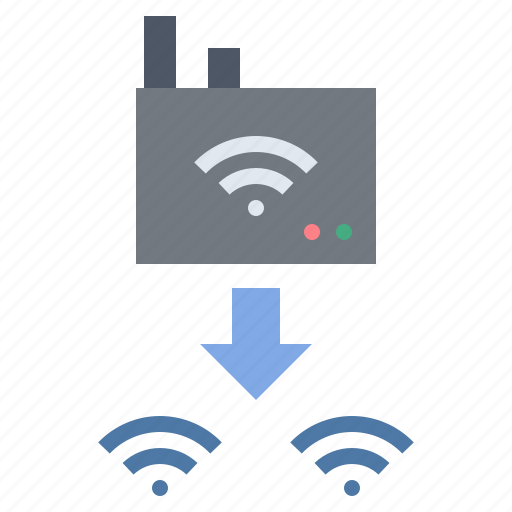 Hotspot, internet, router, share, spread, wifi icon - Download on Iconfinder