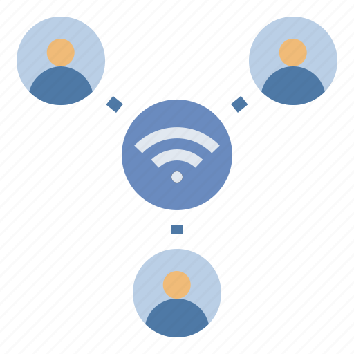Cellular, hotspot, network, share, wifi icon - Download on Iconfinder