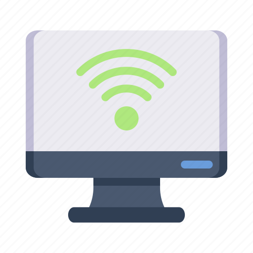 Internet of things, iot, internet, wireless, screen, lcd, monitor icon - Download on Iconfinder