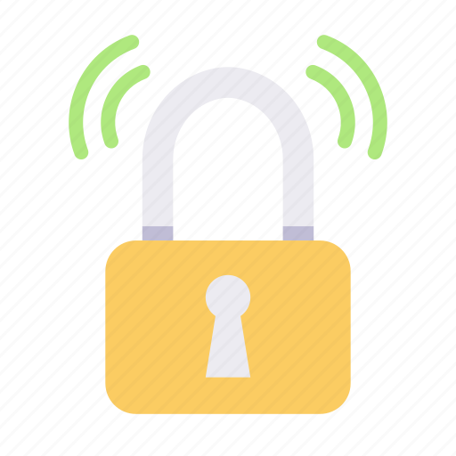 Internet of things, iot, internet, wireless, padlock, protection, safe icon - Download on Iconfinder