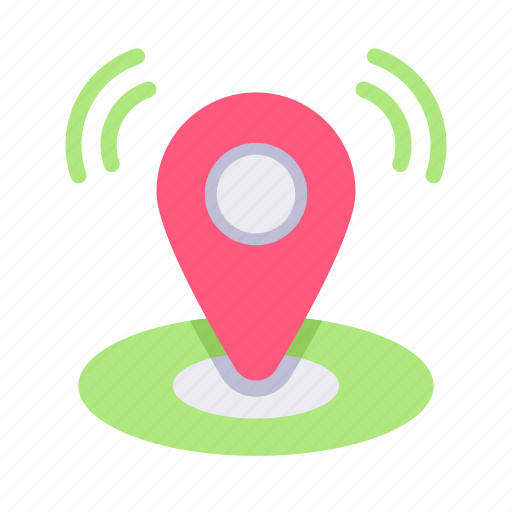 Internet of things, iot, internet, wireless, pin, map, navigation icon - Download on Iconfinder