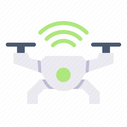 Internet of things, iot, internet, wireless, aerial, drone, aircraft icon - Download on Iconfinder