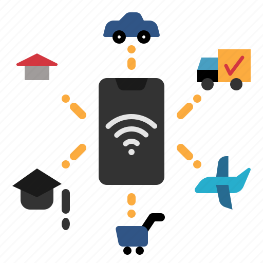 House, car, delivery, airplane, shopping, education, internet of things icon - Download on Iconfinder
