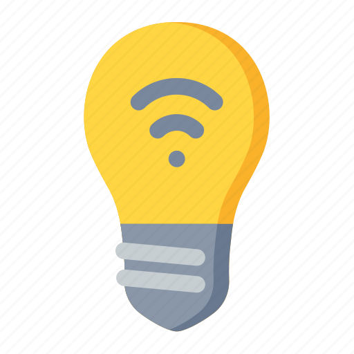 Led, smart, light, bulb, wireless, technology icon - Download on Iconfinder