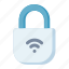 padlock, smart, lock, security, wireless, iot 