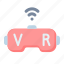 virtual, glasses, reality, wireless, vr, augmented, device 