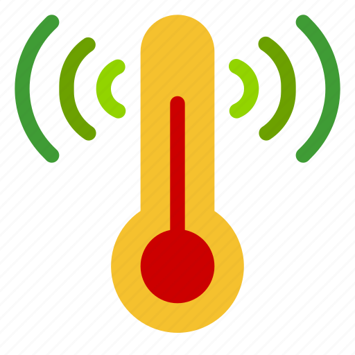 Iot, thermometer : internet, thermometer, electronic, smart, technology, temperature icon - Download on Iconfinder