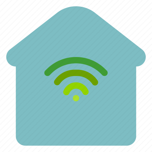 Iot, smart, internet, house, home, technology, things icon - Download on Iconfinder