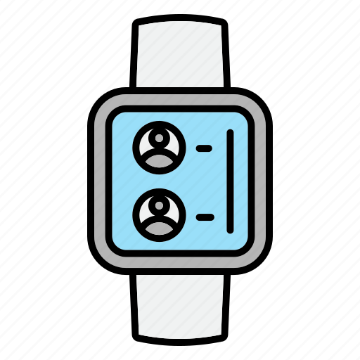 Smart, watch, time, technology, smartwatch, device, hand icon - Download on Iconfinder
