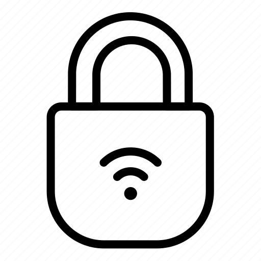 Padlock, smart, lock, security, wireless, iot icon - Download on Iconfinder