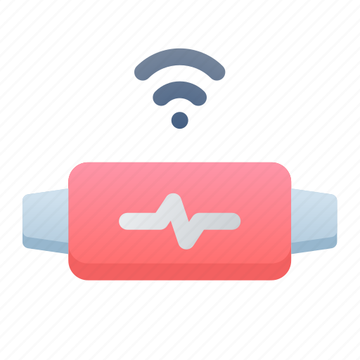 Smartband, monitoring, health, fitness, smart, heart, rate icon - Download on Iconfinder