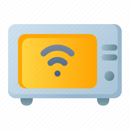 Oven, electronic, iot, smart, house, microwave, wifi icon - Download on Iconfinder