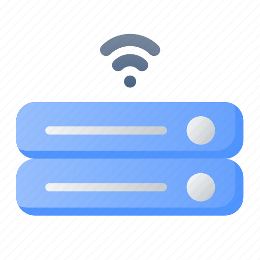 Server, wireless, storage, big, data, database icon - Download on Iconfinder