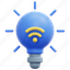 smart, light, lighting, bulb, internet, of, things, electronic, device, electronics, 3d 