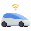 smart, car, electric, transportation, automobile, vehicle, 3d