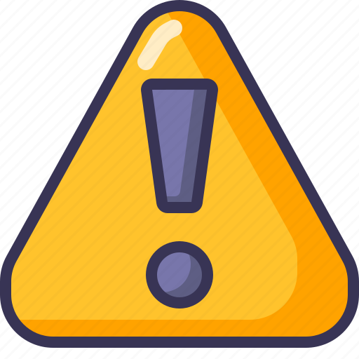 Alert, warning, danger, threat, important, signs, attention icon - Download on Iconfinder