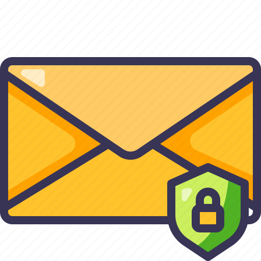 Email, encripted, mail, locked, message, envelope, security icon - Download on Iconfinder